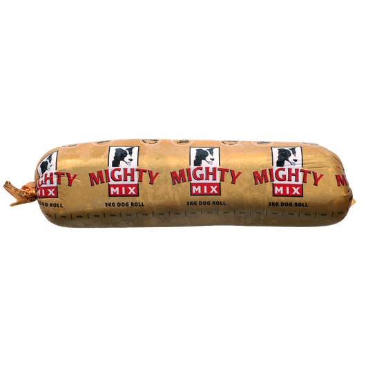 mighty mix, dog-food, font